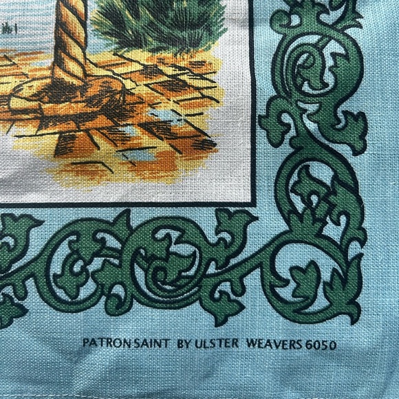 Ulster Weavers St Patrick Ireland 100% Irish Linen Kitchen Tea Towel Vintage - Picture 4 of 10